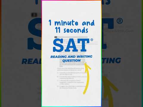 The #1 SAT reading section strategy 🤐