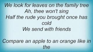 Alien Ant Farm - Orange Appeal Lyrics
