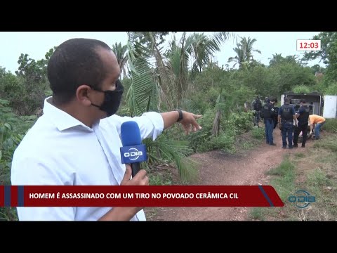 Homem é assassinado a tiros no povoado Cerâmica Cil 22 01 2021