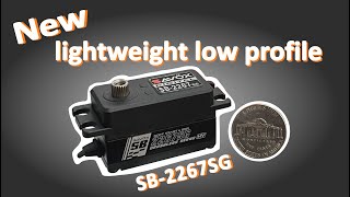 SB-2267SG BRUSHLESS HiVolt Digitální servo - LOW PROFILE (32kg-0,065s/60°)