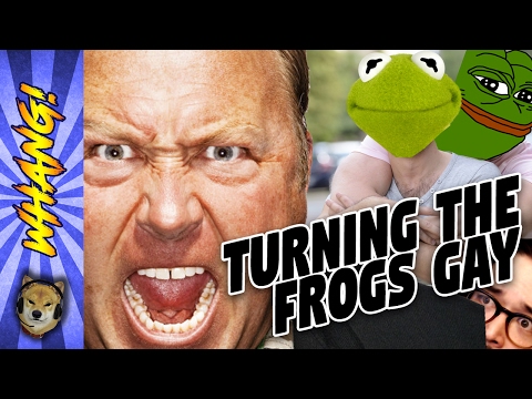 Turning the Friggin Frogs Gay! - The Truth Behind Alex Jones' Gay Frog Conspiracy Rant - Whang!