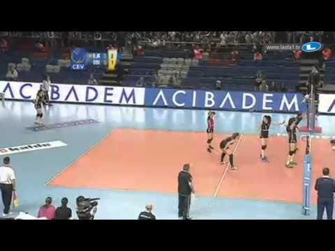 CEV Challenge Cup Women FINAL 2ND LEG: BESIKTAS ISTANBUL - ZARECHIE ODINTSOVO ( 1 часть )