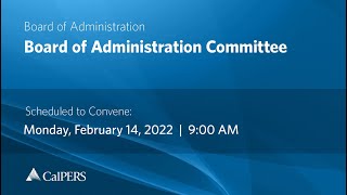 Board of Administration | February 2022