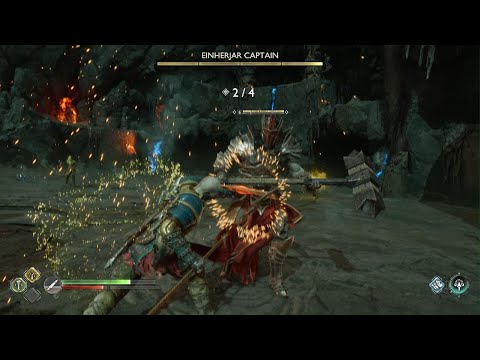 God of War Ragnarök - Shield Breaker Challenge - Give Me God of War - Muspelheim's Final Trials