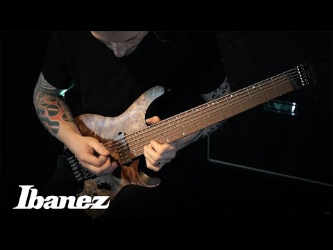 Ibanez QX527PB 7-string Electric Guitar - Antique Brown Stain