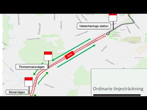 844 Utökning linjesträckning mot Nedersta 