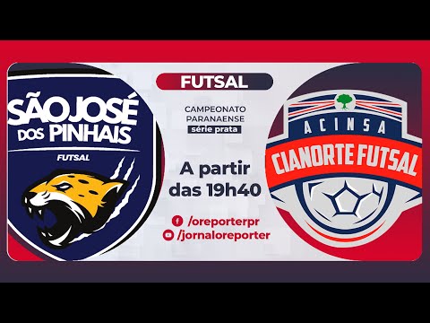 São José dos Pinhais x Cianorte (Campeonato Paranaense de Futsal) - Série Prata