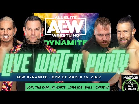 AEW DYNAMITE TONIGHT! - LIVE WATCH PARTY