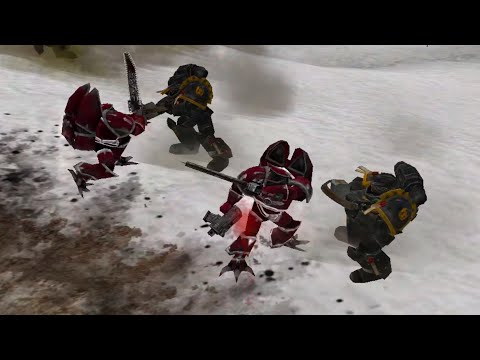 Unification Mod 2021: Hammers of Dorn & Crimson Fists vs Word Bearers & Followers of Nurgle - DOW