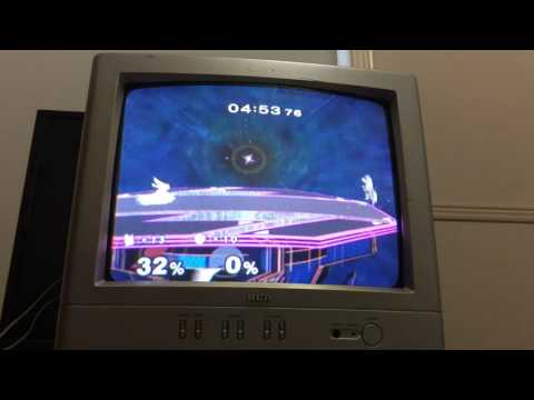 SSBM Fox infinite waveshine 0 to death