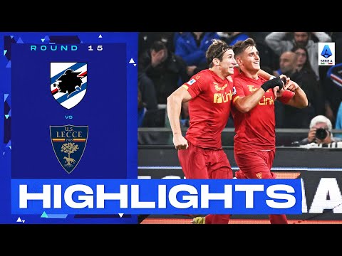 Sampdoria-Lecce 0-2 | Lecce secure massive win at Marassi: Goals & Highlights | Serie A 2022/23
