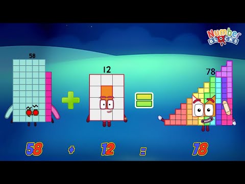 NUMBERBLOCKS EVEN NUMBER ADDITION | ADD SMALL AND BIG RANDOM NUMBERS | LEARN TO COUNT | COLORART_ID