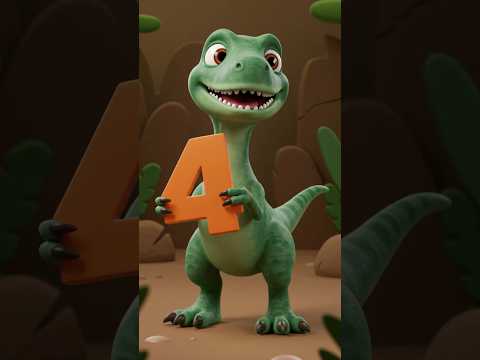 Numbers Song - Learn Numbers 1 to 10 with Dinosaurs | Back to School Counting Fun 1 to 10