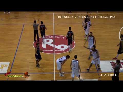 4°Q ROSSELLA VIRTUS vs GIULIANOVA BK 19/11/2017 Serie B