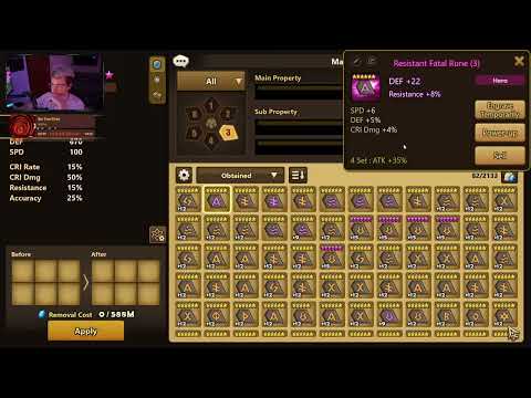 INSANE NAT5 RATE Birthday Summons and Rune management