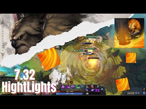 Dota 2 Earthshaker | 7.32 PATCH UPDATE | Highlights |