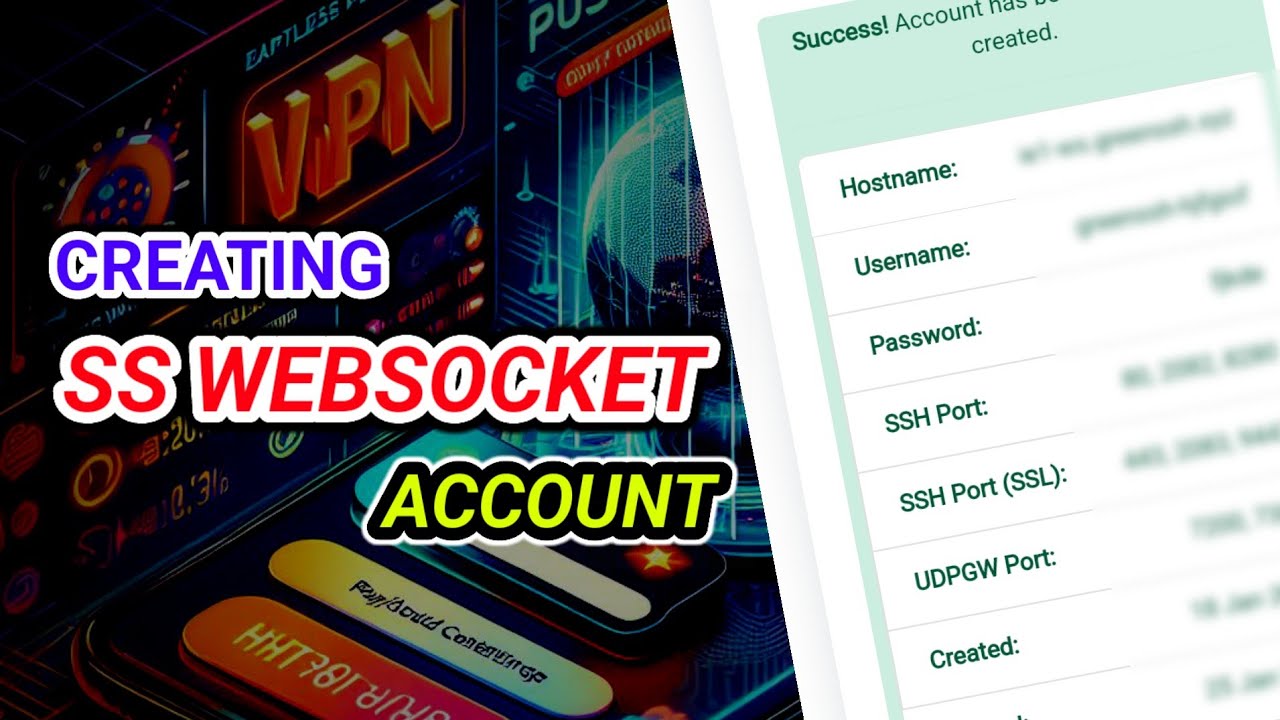 Creating Your SSH Websocket Account: A Comprehensive Tutorial