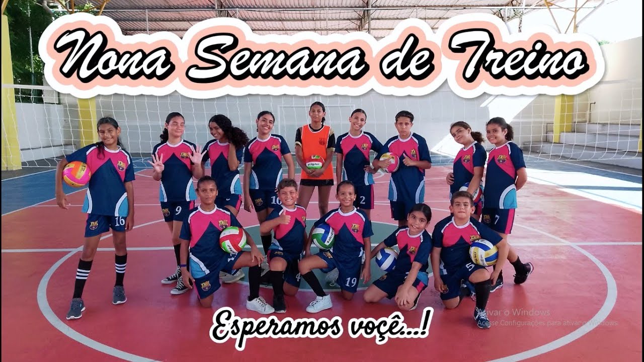 Vôlei | Aula de Vôlei - Primeiros Passos (Projeto CCAM) 9ª Semana / Treino