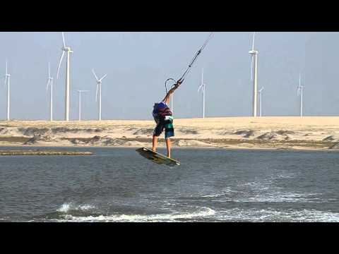 Kitesurfing Technique - S-Bend Pass Slow Mo