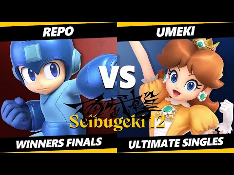Seibugeki 12 Winners Finals - Repo (Mega Man) Vs. Umeki (Daisy) SSBU Ultimate Tournament