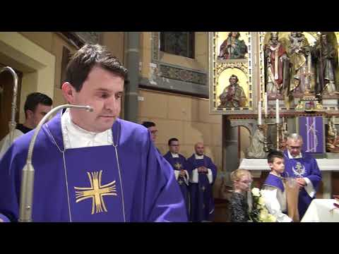 Obljetnica smrti župnika Julija Burgera, propovijed biskupa Antuna Škvorčevića, 10.12.2018.  video