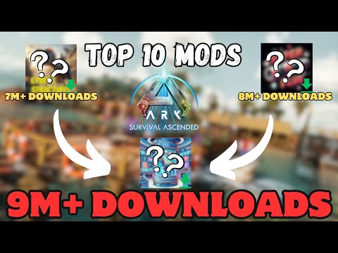 TOP 10 Most Downloaded Free Mods In ARK Survival Ascended!
