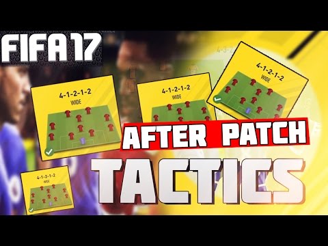 FIFA 17 4-1-2-1-2 THE BEST CUSTOM TACTIC & PLAYER INSTRUCTIONS AFTER PATCH