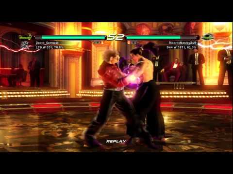 Tekken 6 fight: (Kaz) Death Samurai VS (Kaz) RikardoNastey219