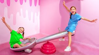 Candy Museum Hidden Candles Challenge | Sweet Adventures and Healthy Eating Lessons