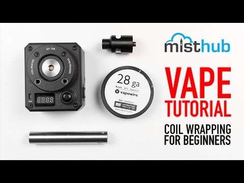 Part of a video titled The Vape Coil Building Tutorial For Beginners - YouTube