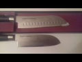 Samura Damasko plieno peilis Santoku SD-0092