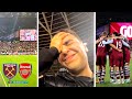 SCENES as KUDUS & BOWEN SMASH ARSENAL OUT CARABAO CUP! - West Ham 3-1 Arsenal