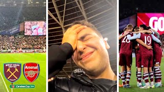 SCENES as KUDUS & BOWEN SMASH ARSENAL OUT CARABAO CUP! - West Ham 3-1 Arsenal