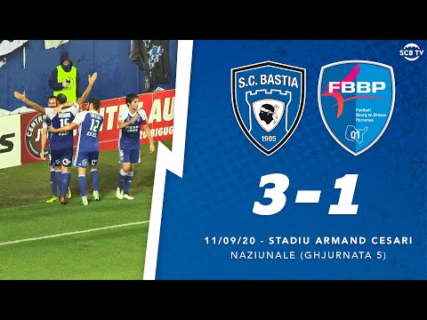 J5 | Bastia 3-1 Bourg-En-Bresse : Le résumé