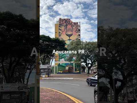 Cidade de Apucarana no Paraná. Veja sua cidade com olhar de turista.  #apucarana #paraná #brasil