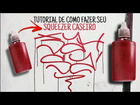 COMO FAZER um SQUEEZER de BOLSO/CASEIRO (Vídeo Atualizado) - How To Make a pocket SQUEEZER (TAGGING)