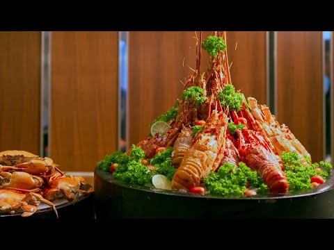 HOTEL NIKKO SAIGON | JANTAR BUFFET DE MARISCO na LA BRASSERIE