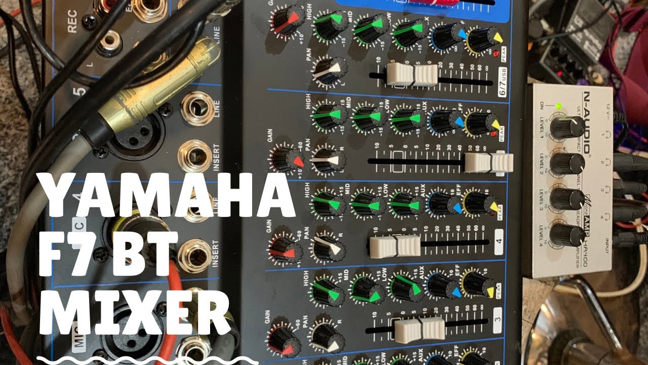 Yamaha - Table de mixage professionnel à 7 canaux avec USB video thumbnail