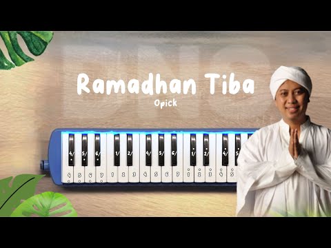 Not Pianika Ramadhan Tiba - Opick | Belajar Pianika