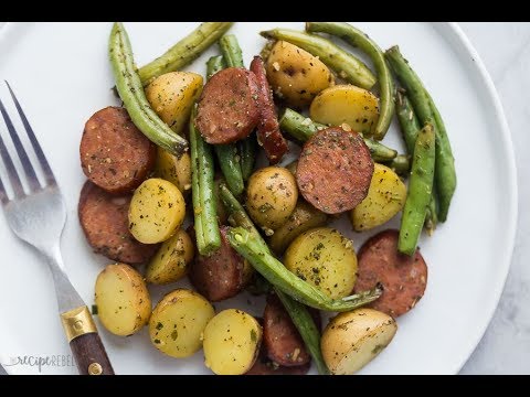 download lagu mp3 mp4 Sausage Potato Green Bean Sheet Pan, download lagu Sausage Potato Green Bean Sheet Pan gratis, unduh video klip Sausage Potato Green Bean Sheet Pan