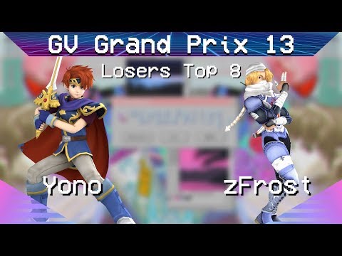 GV Grand Prix 13 - Yono (Roy) vs. zFrost (Sheik) - Project M Losers Top 8
