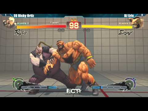 SSF4 AE2012 EG Ricky Ortiz vs DJ Eric - ECT4 Tournament