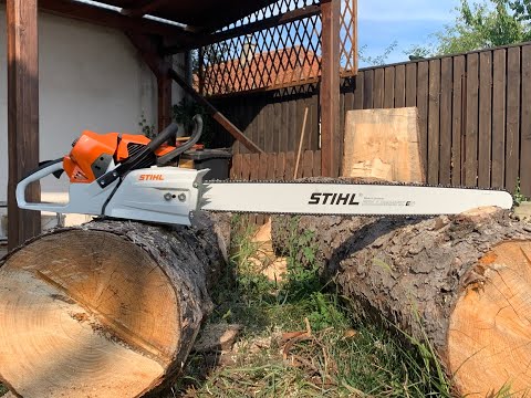 STIHL MS881 - Die stärkste Motorsäge von Stihl im Einsatz!