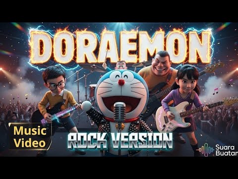 Lagu DORAEMON (Versi Rock) | NOSTALGIA KARTUN TAHUN 2000-an | by SUARA BUATAN