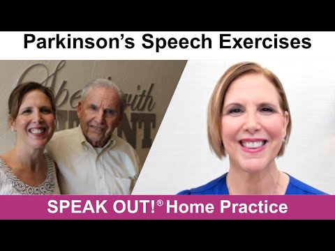 Parkinson’s Speech Exercises: DR. DANIEL R. BOONE