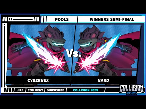 Collision 2025 - Winners Semis - CyberHex (Clairen) VS nard (Clairen) - Rivals of Aether II Singles