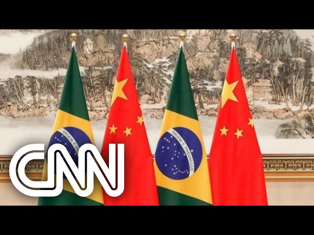 Brasil busca intensificar fluxo de comércio com a China | LIVE CNN