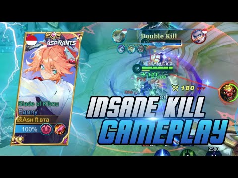 INSANE KILL FANNY GAMEPLAY | FANNY SETTING CONTROL 2022 - MOBILE LEGENDS