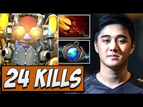 Fnatic.Abed Tinker - 24 KILLS | Dota Gameplay
