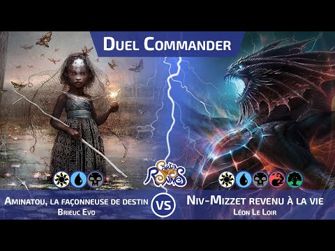 [MTG] [DUEL COMMANDER] Aminatou, la façonneuse de destin VS Niv-Mizzet revenu à la vie